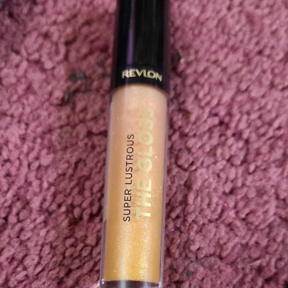 Revlon Super Lustrous The Gloss Shimmery Gold Lip Gloss